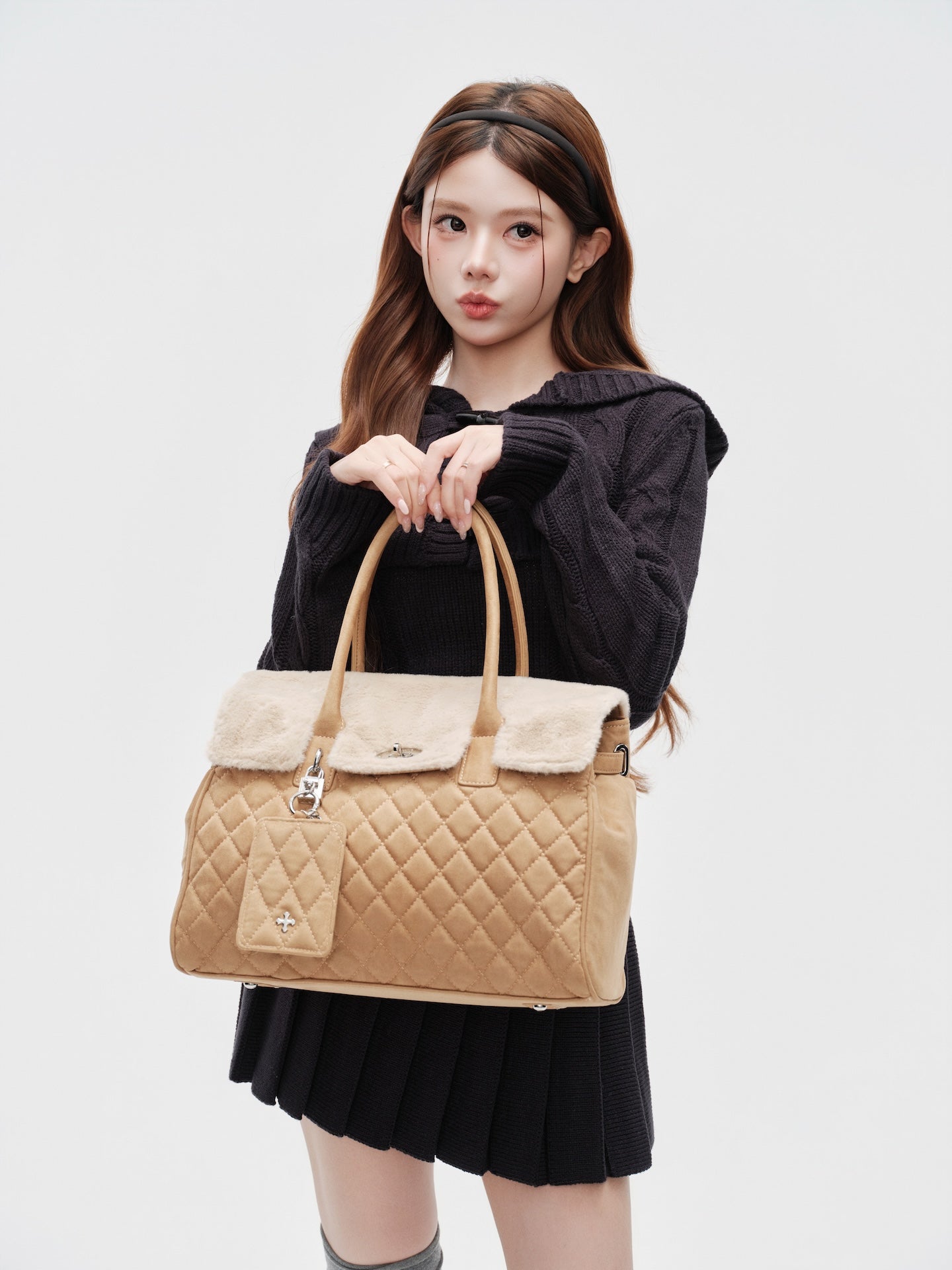 バッグ ANDWANG Bijou Quilted Mini Bag OTHERS