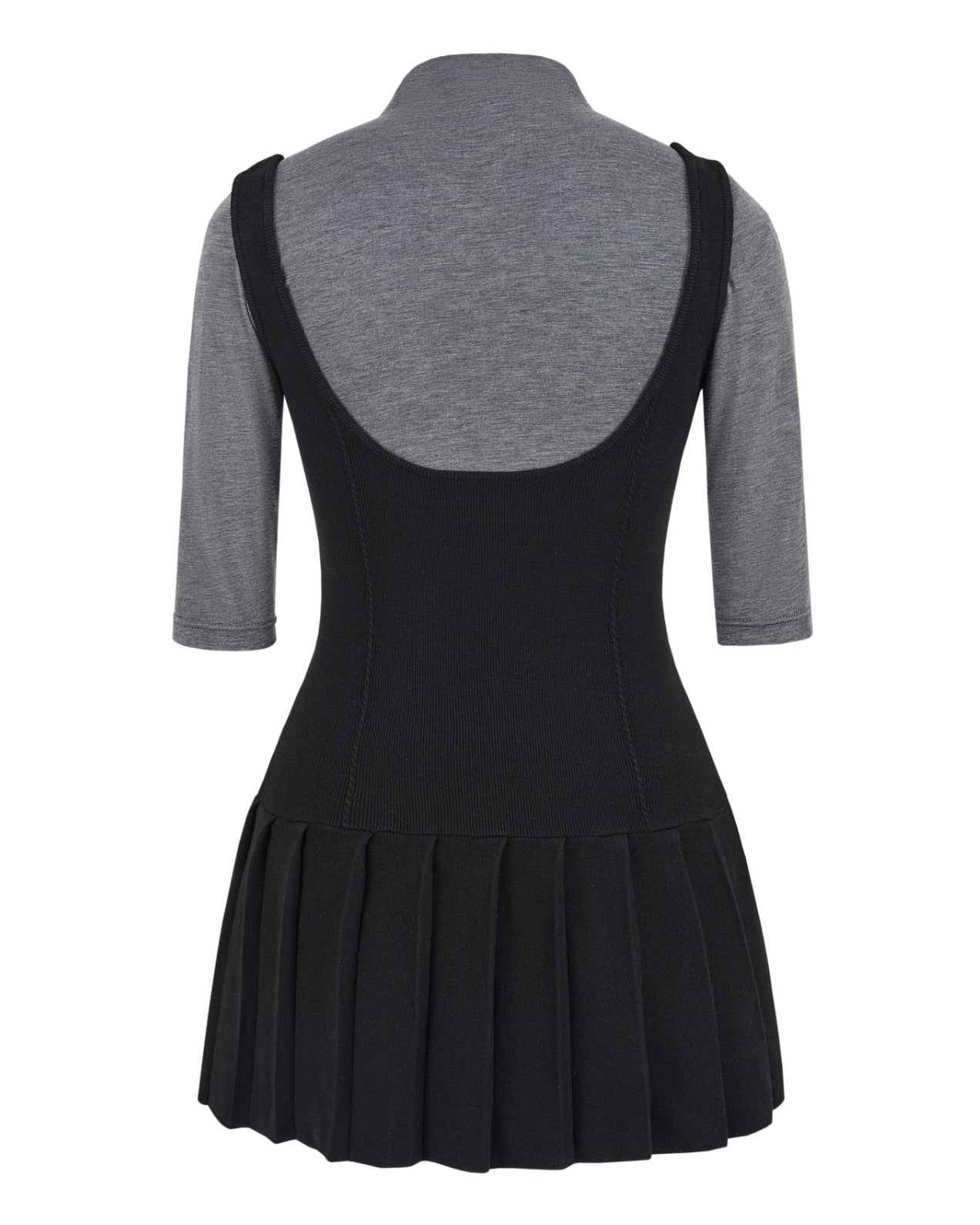 Sculpted Pleated Knit Set