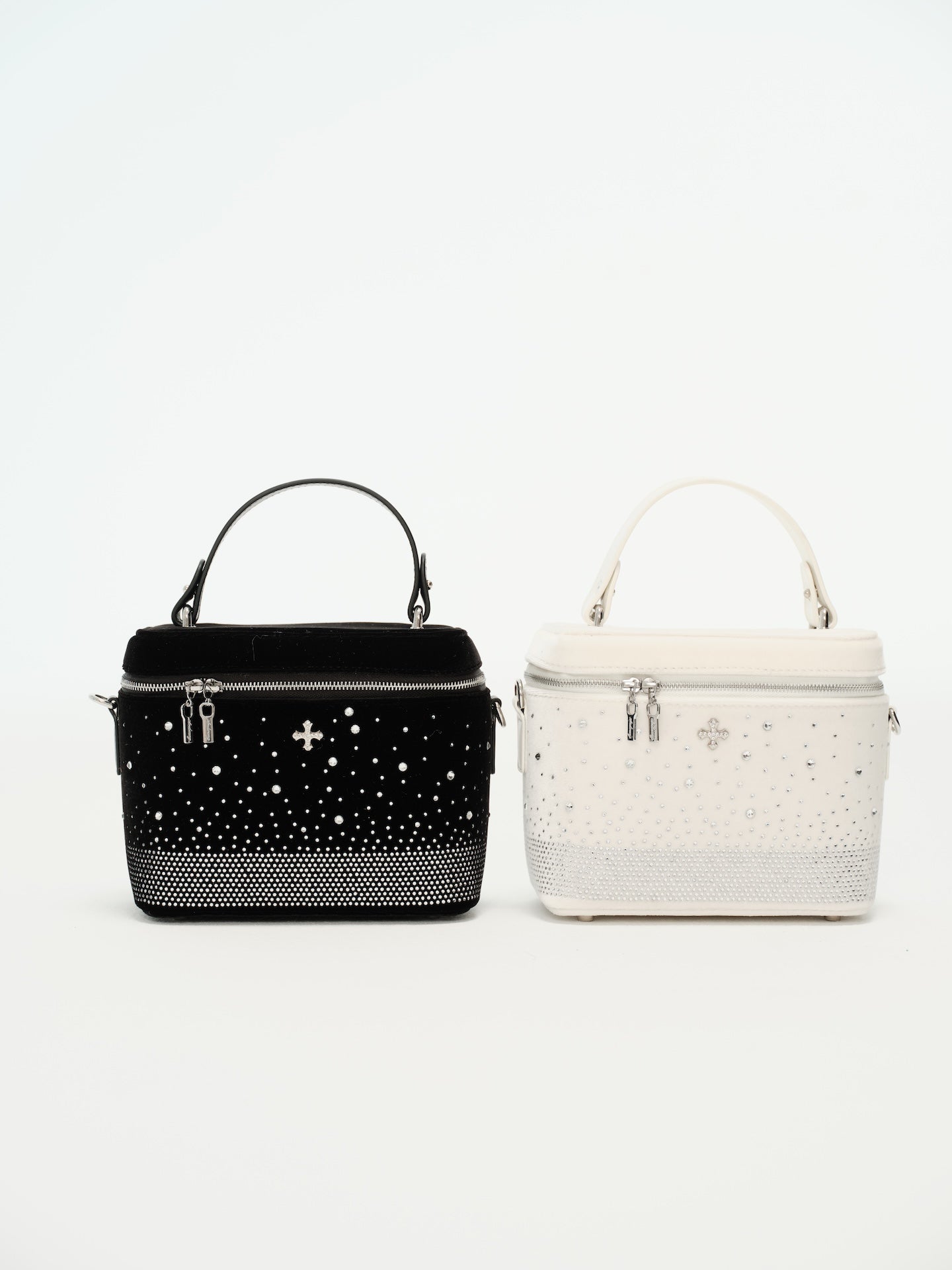 Jewel Velour fur Vanity Bag