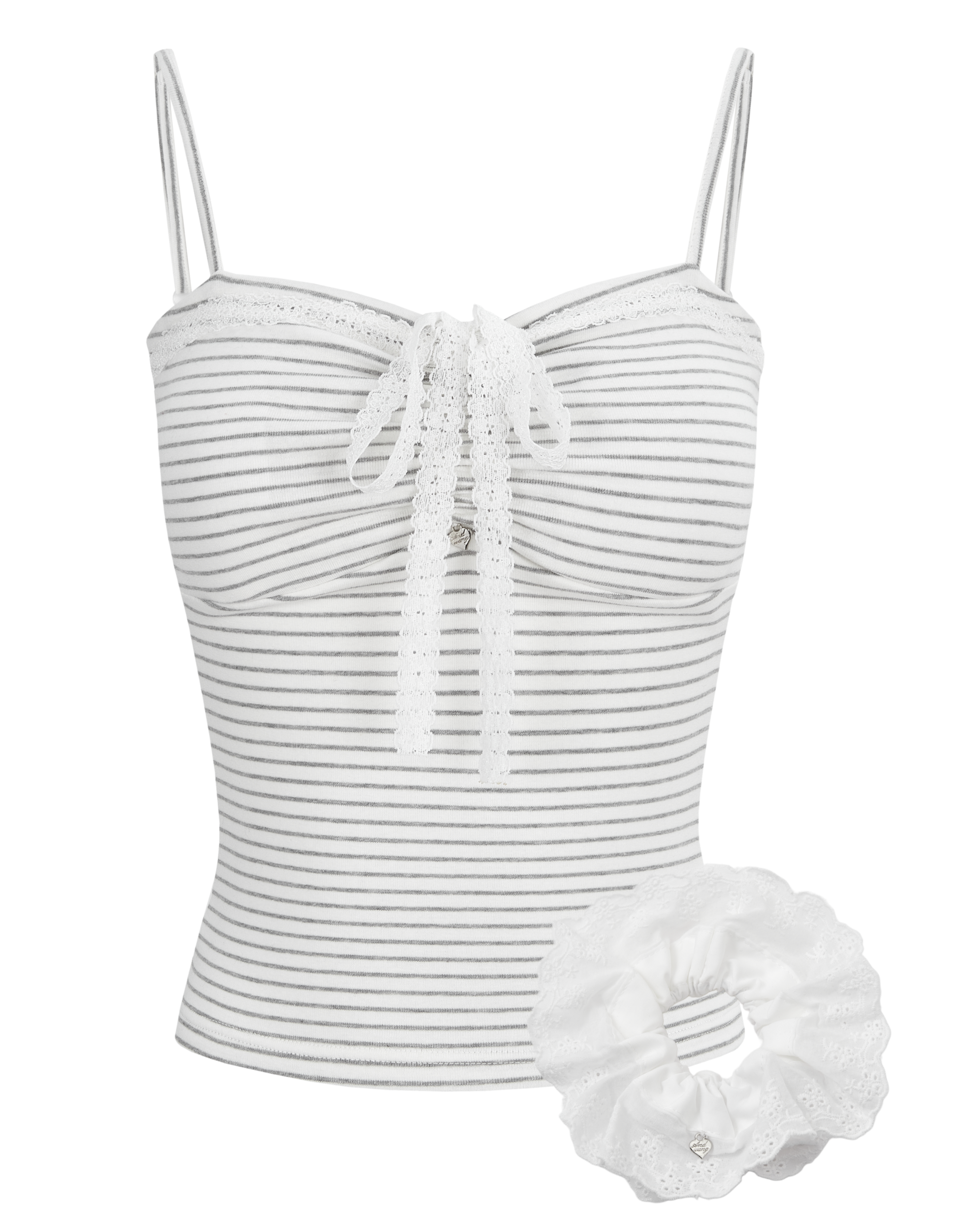 (PRE) ribbon cami shushu set
