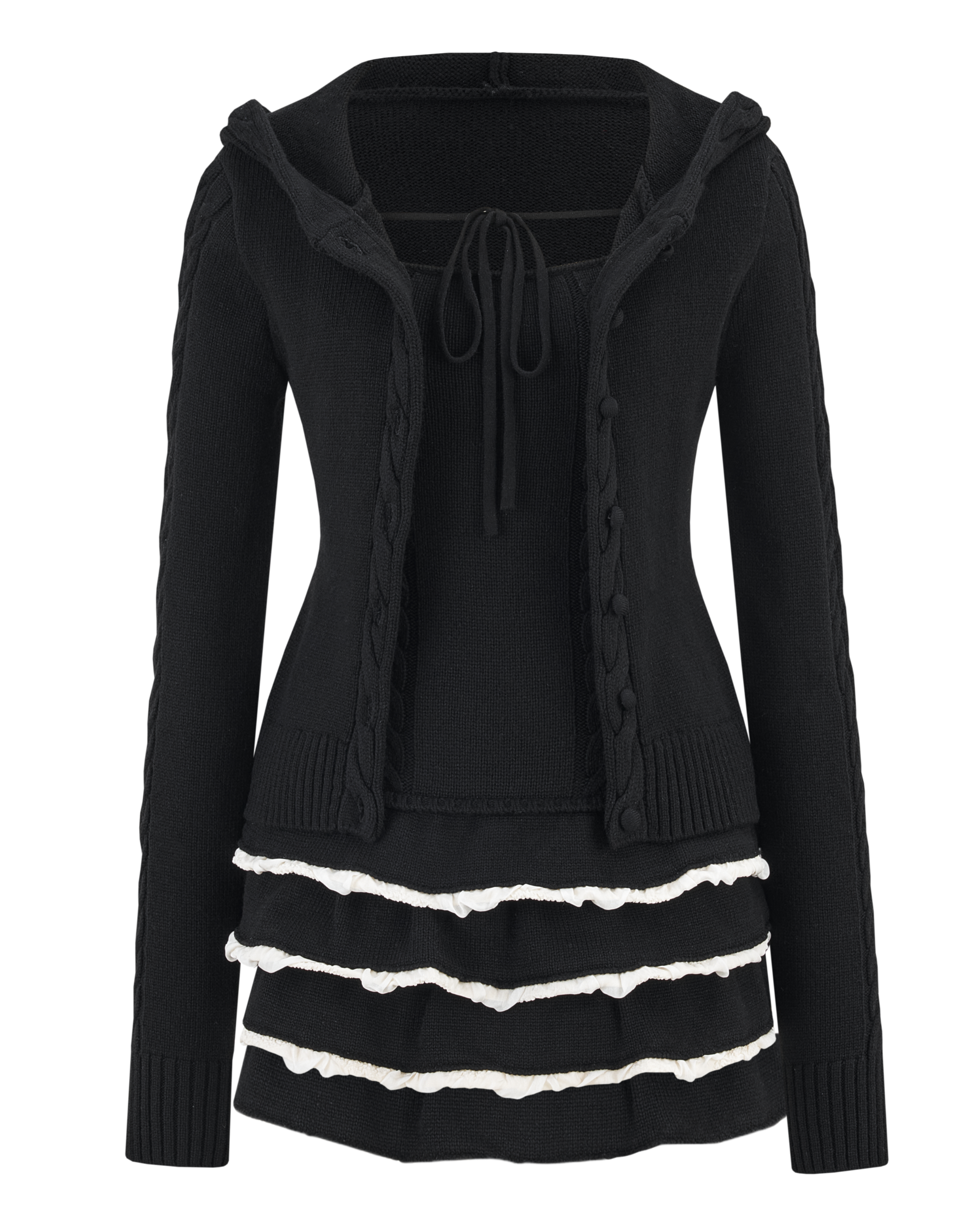 (PRE) Ribcrafted Knit Dress Set