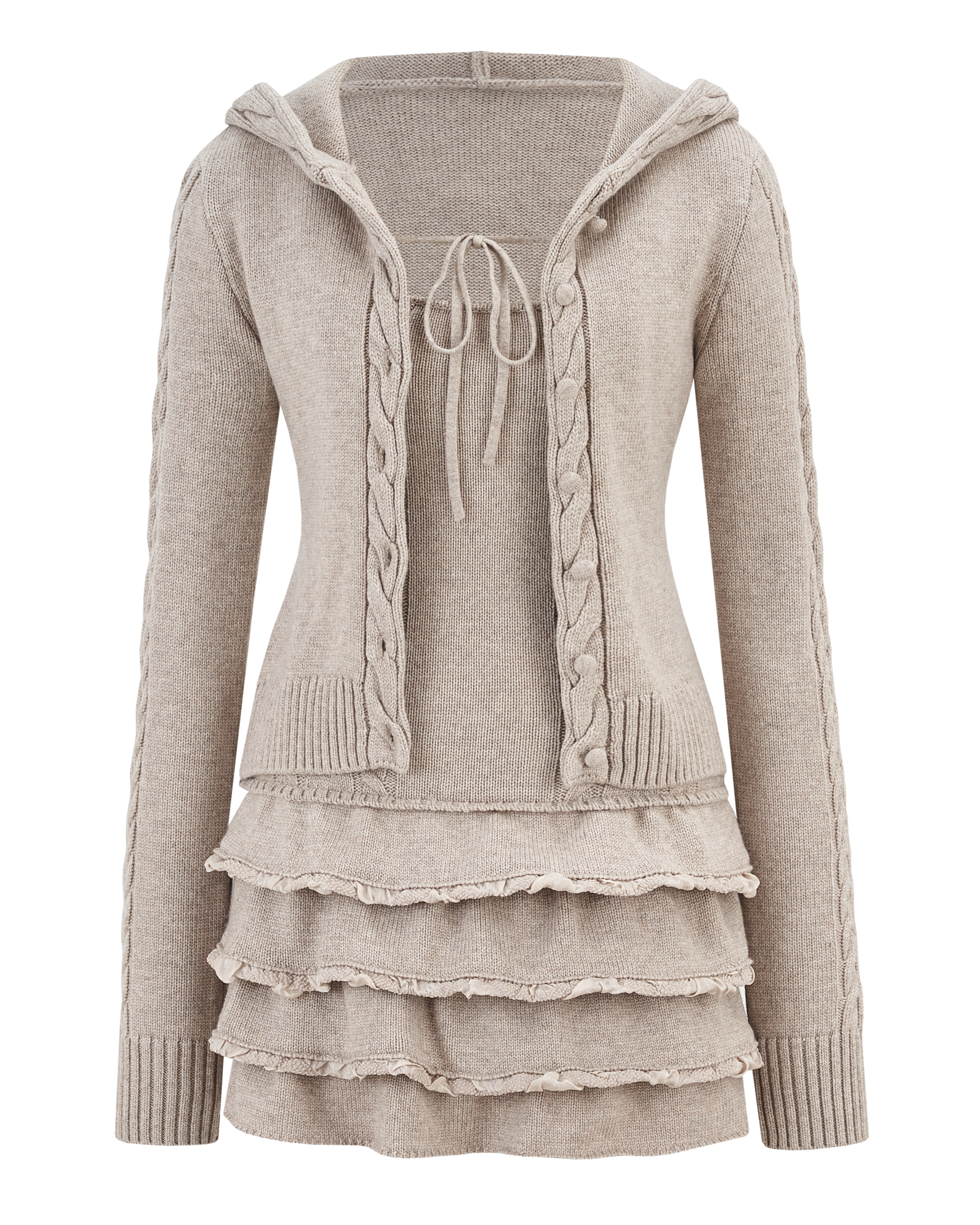 (PRE) Ribcrafted Knit Dress Set