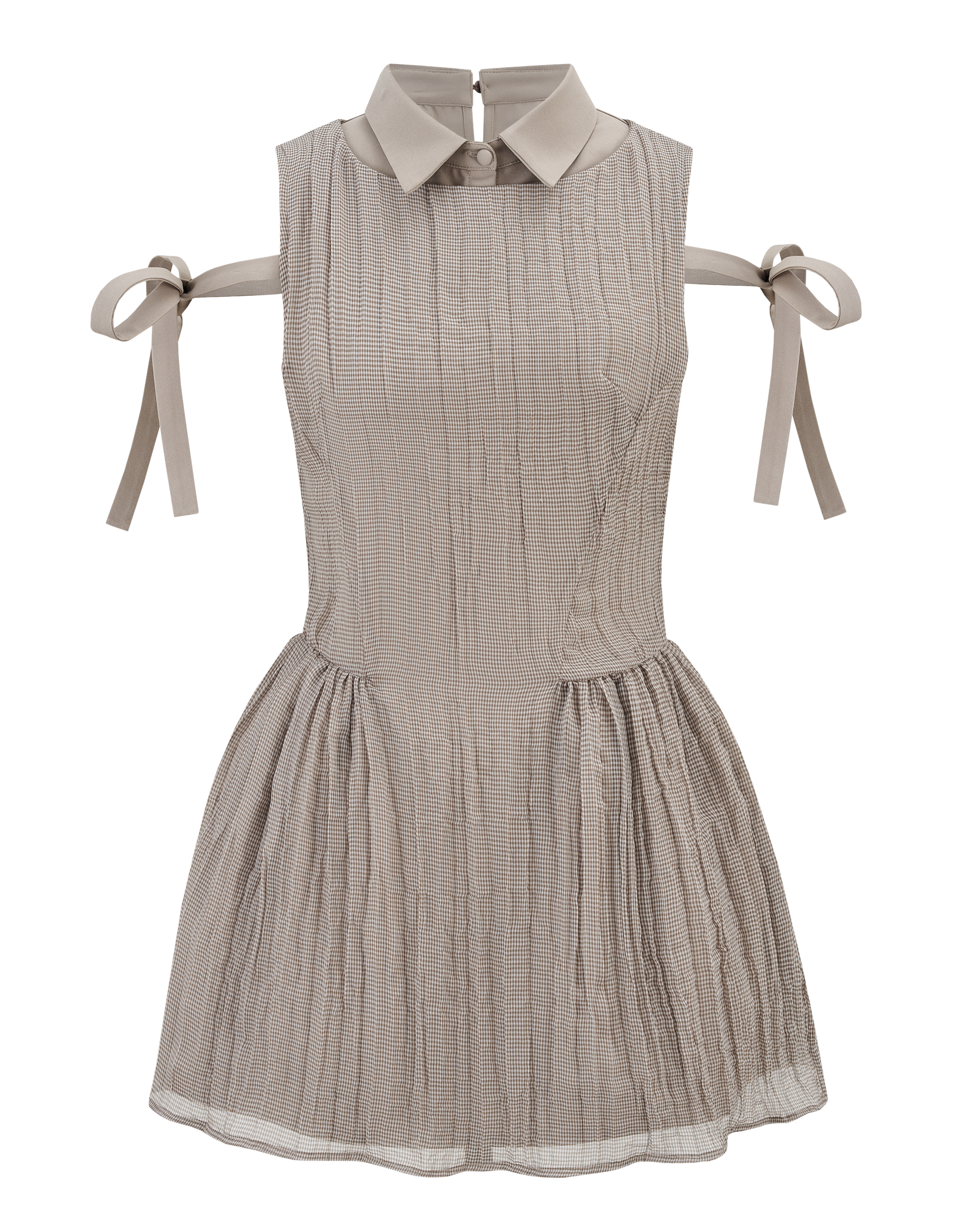 Arrange Gingham Mini Dress