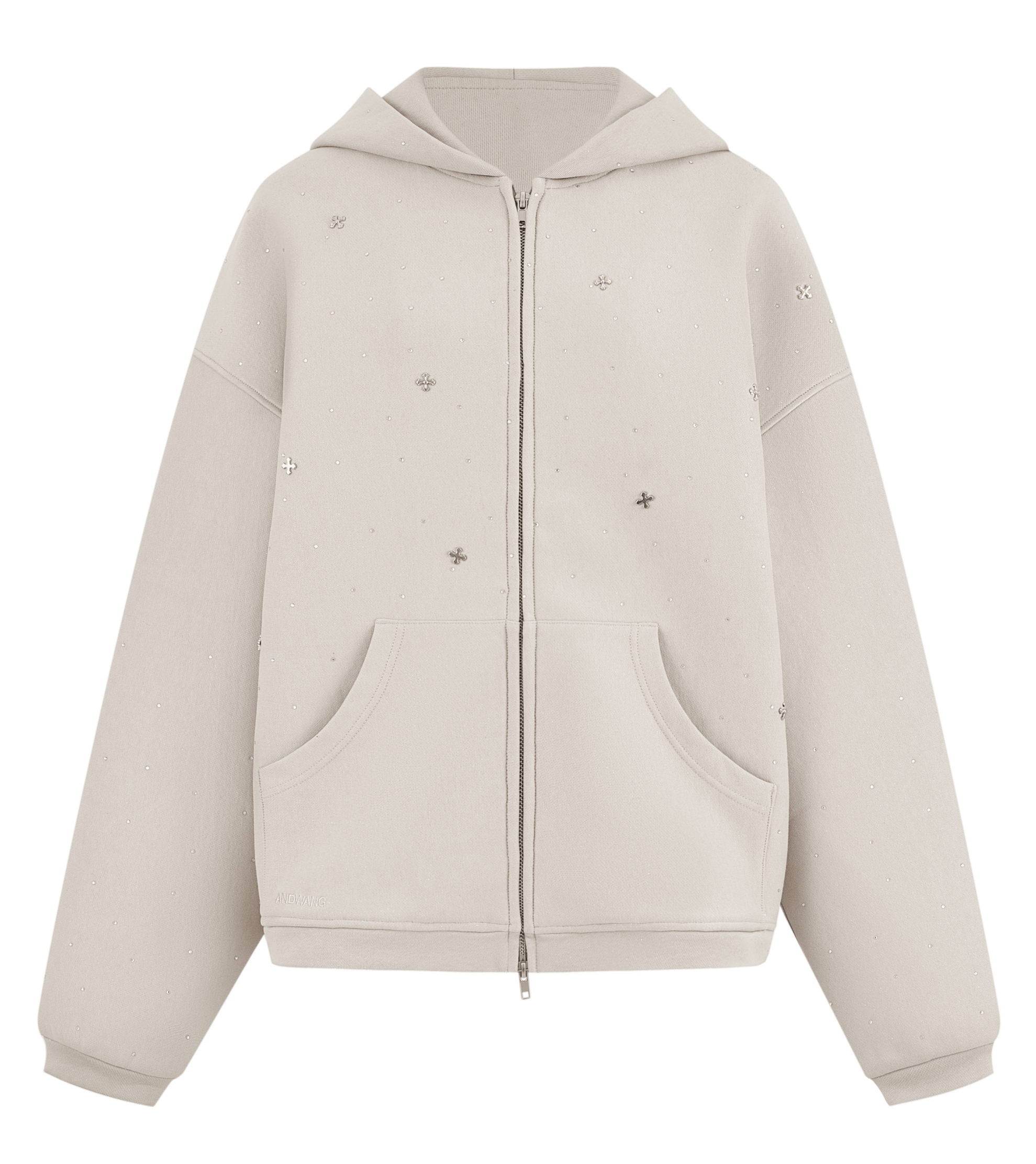 Kirakira jewel zip up