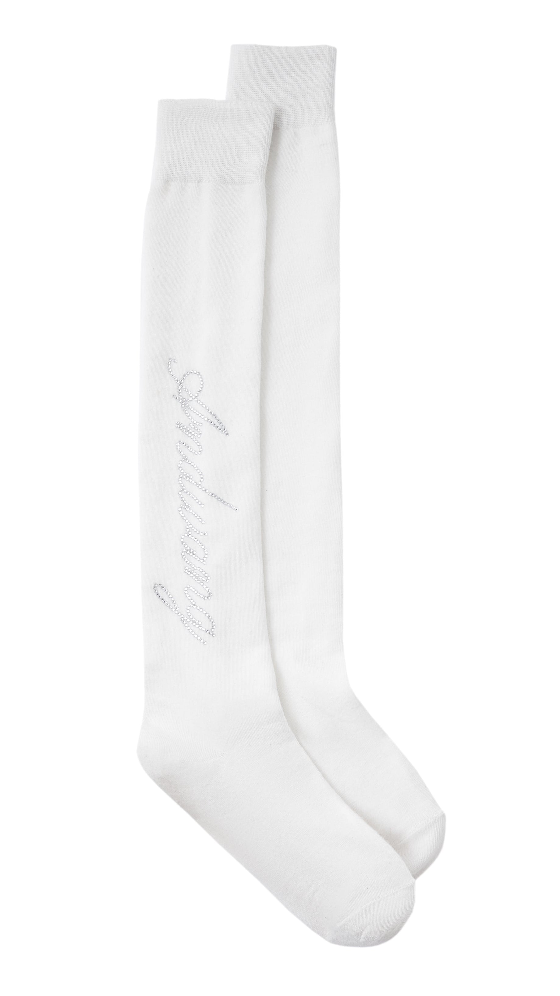 AND logo long socks