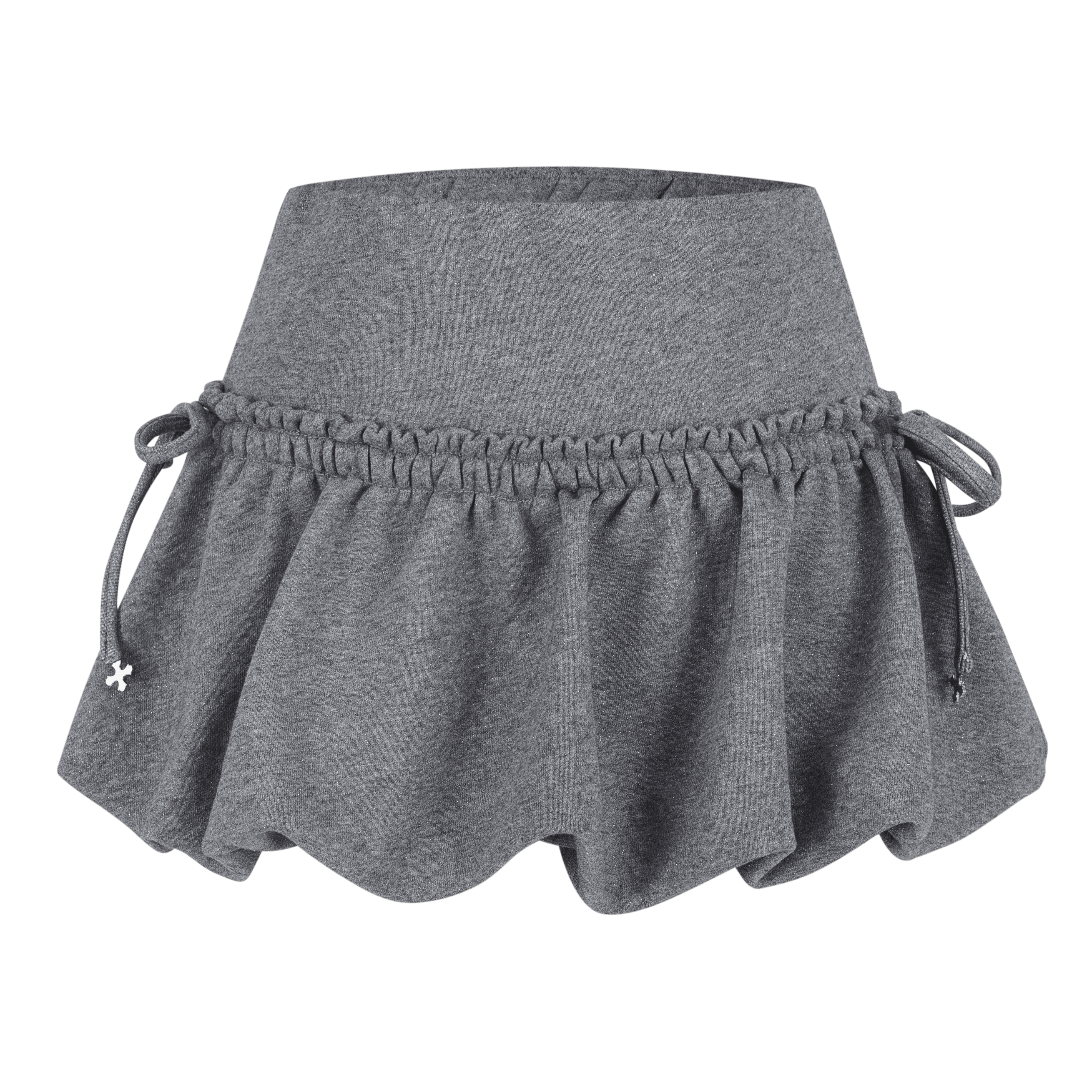Kirakira volume ballon mini skirt
