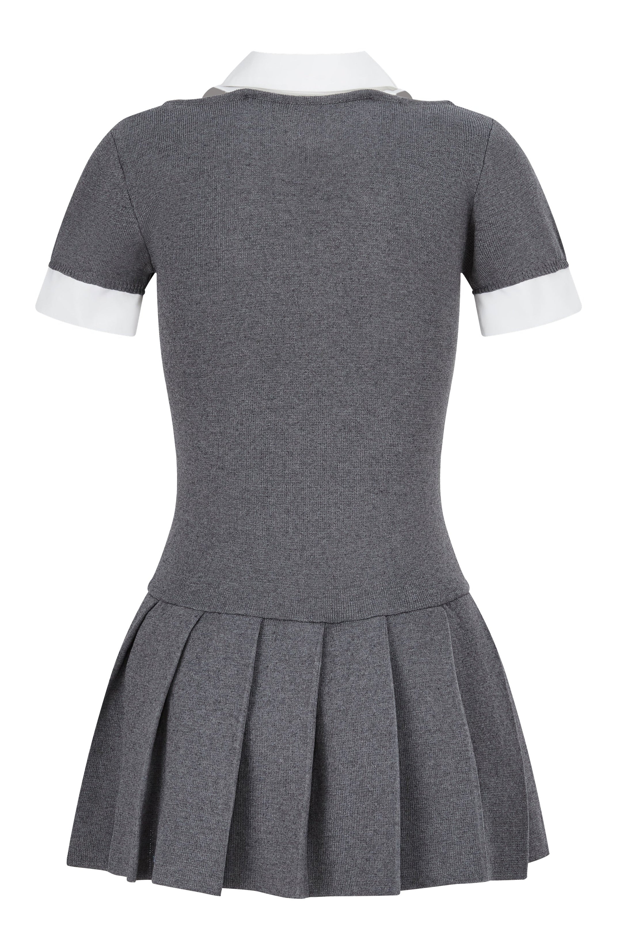 Grace Pleated Docking Mini Dress