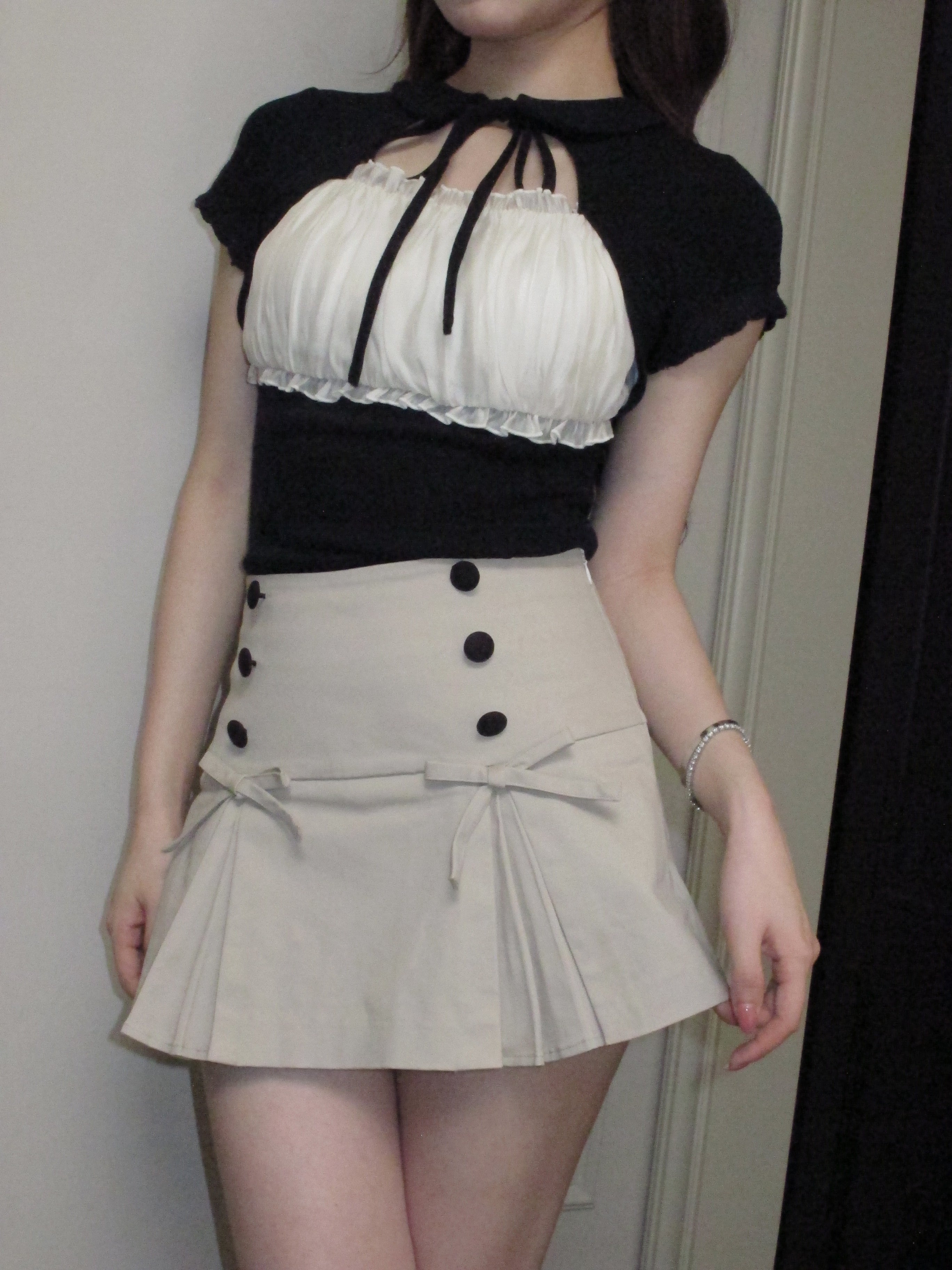 Couture Frill Ribbon Tops