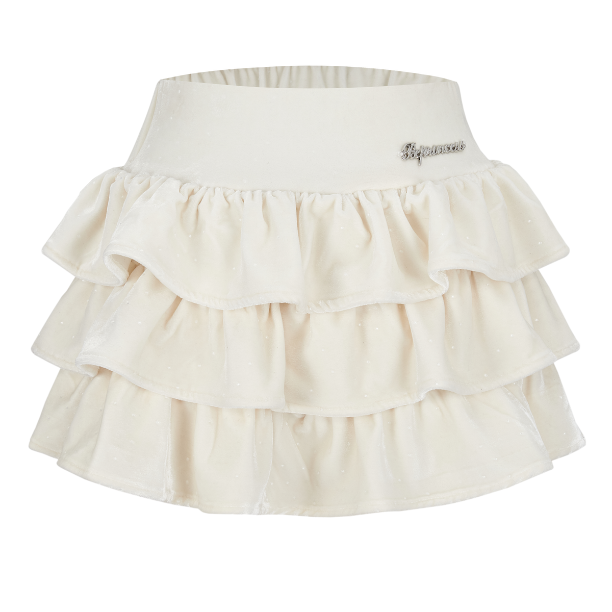 KIRAKIRA suger frill culotte Velour mini skirt KIRAKIRA suger frill culotte Velour mini skirt