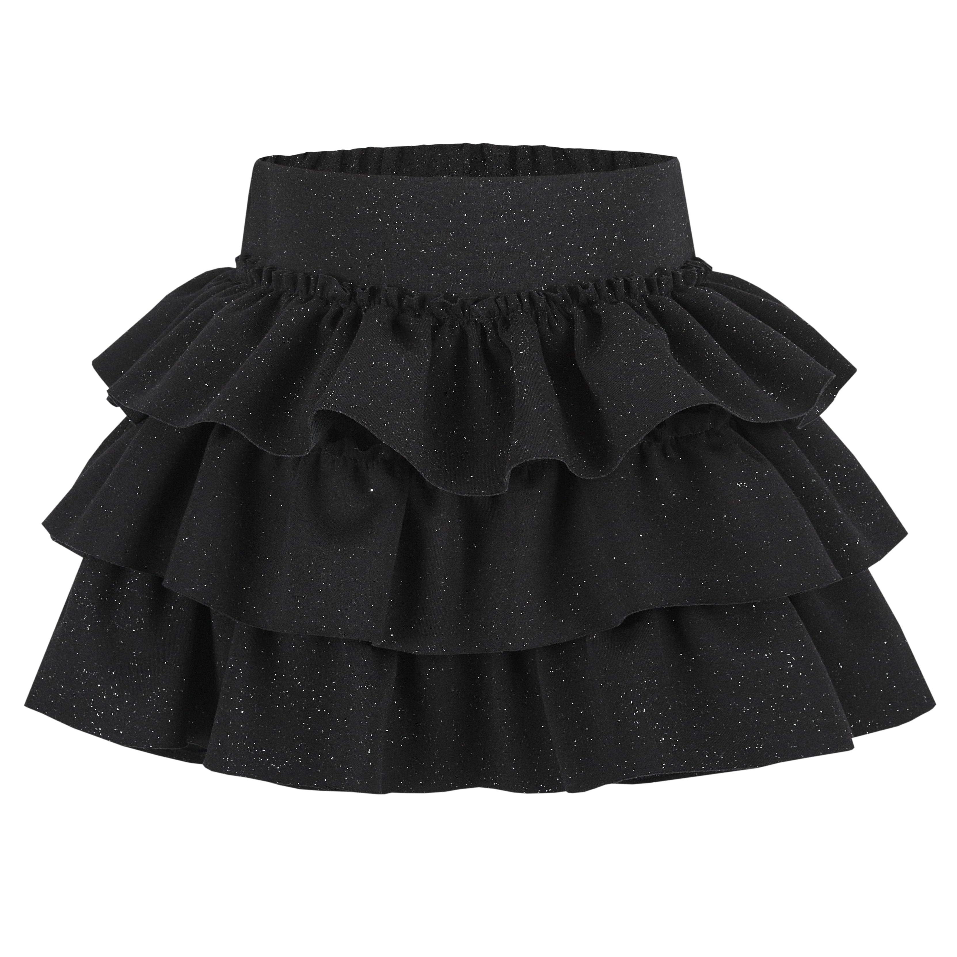 Kirakira frill culotte mini skirt
