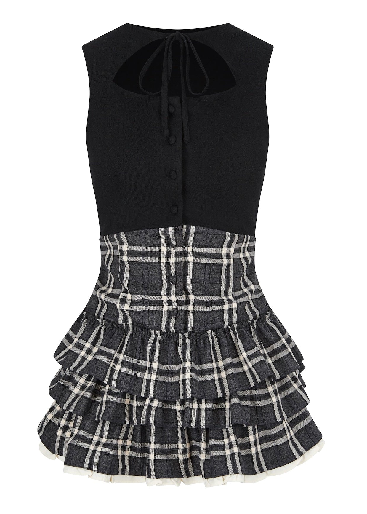 andwang Élégance Ribbon Dress ワンピース ワンホン Élégance Ribbon Dress