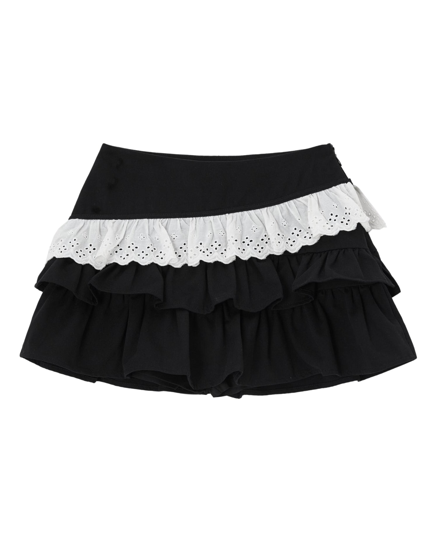 Cotton Frill Épure Mini Skirt