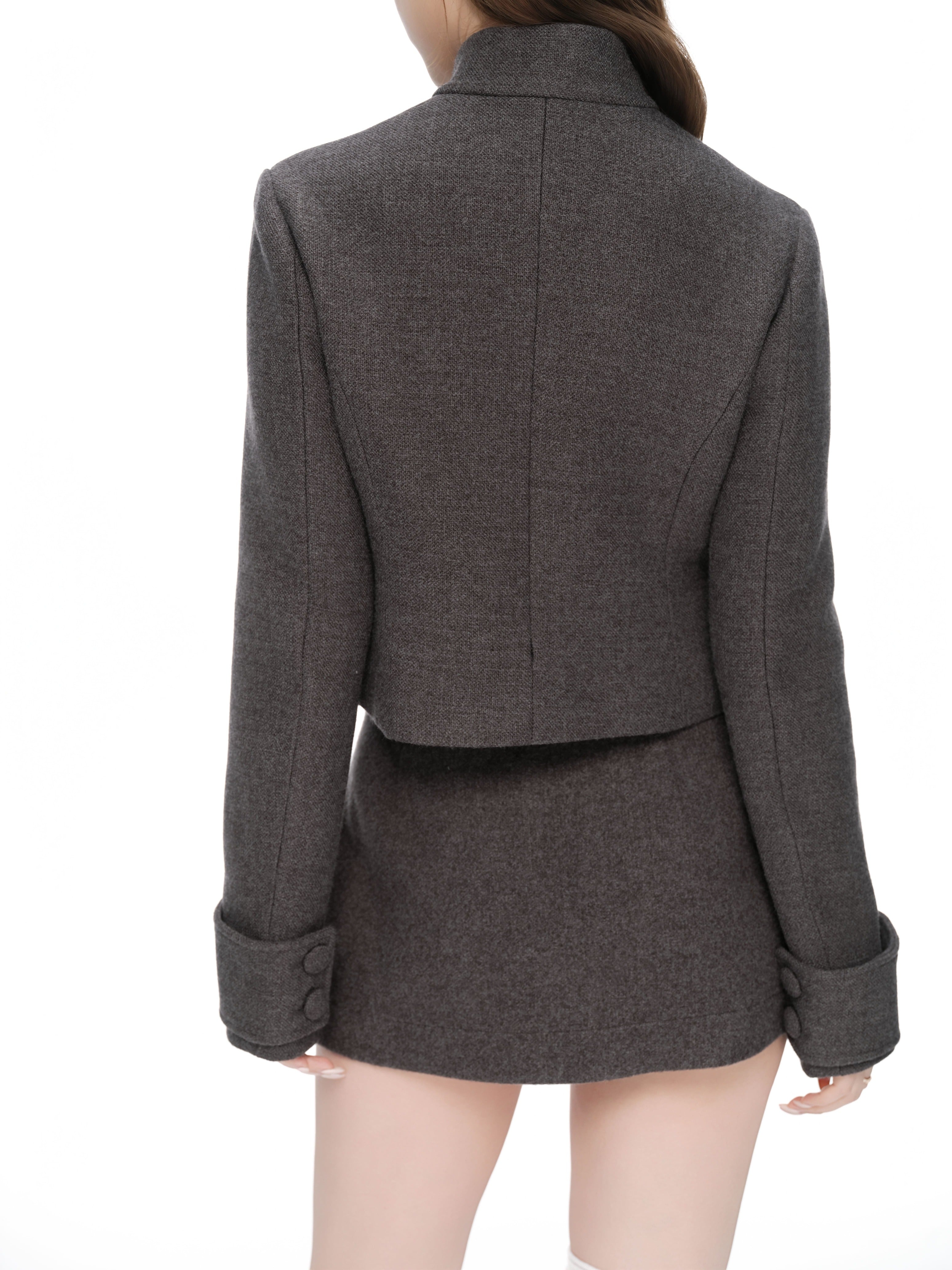 Heritage Pleats Mini Skirt