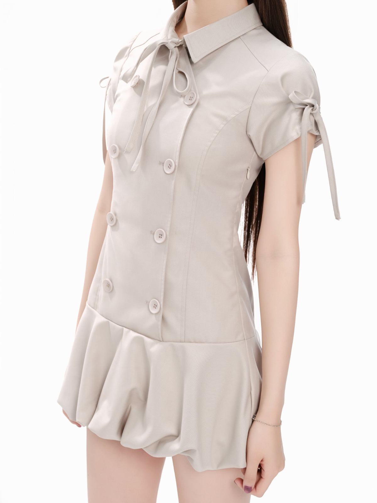 Tailored Trench Balloon Onepiece