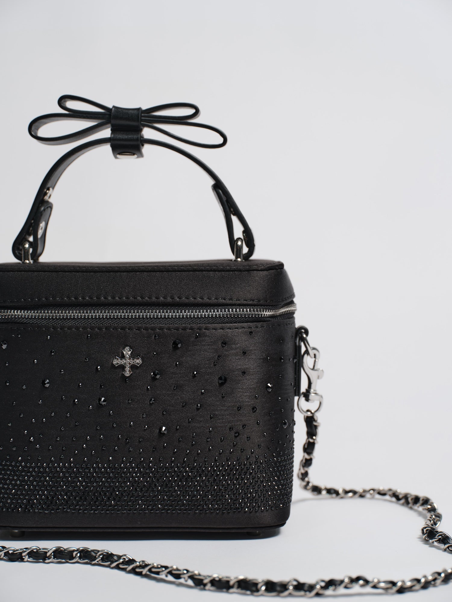 PRE)Jewel Ribbon Vanity Bag