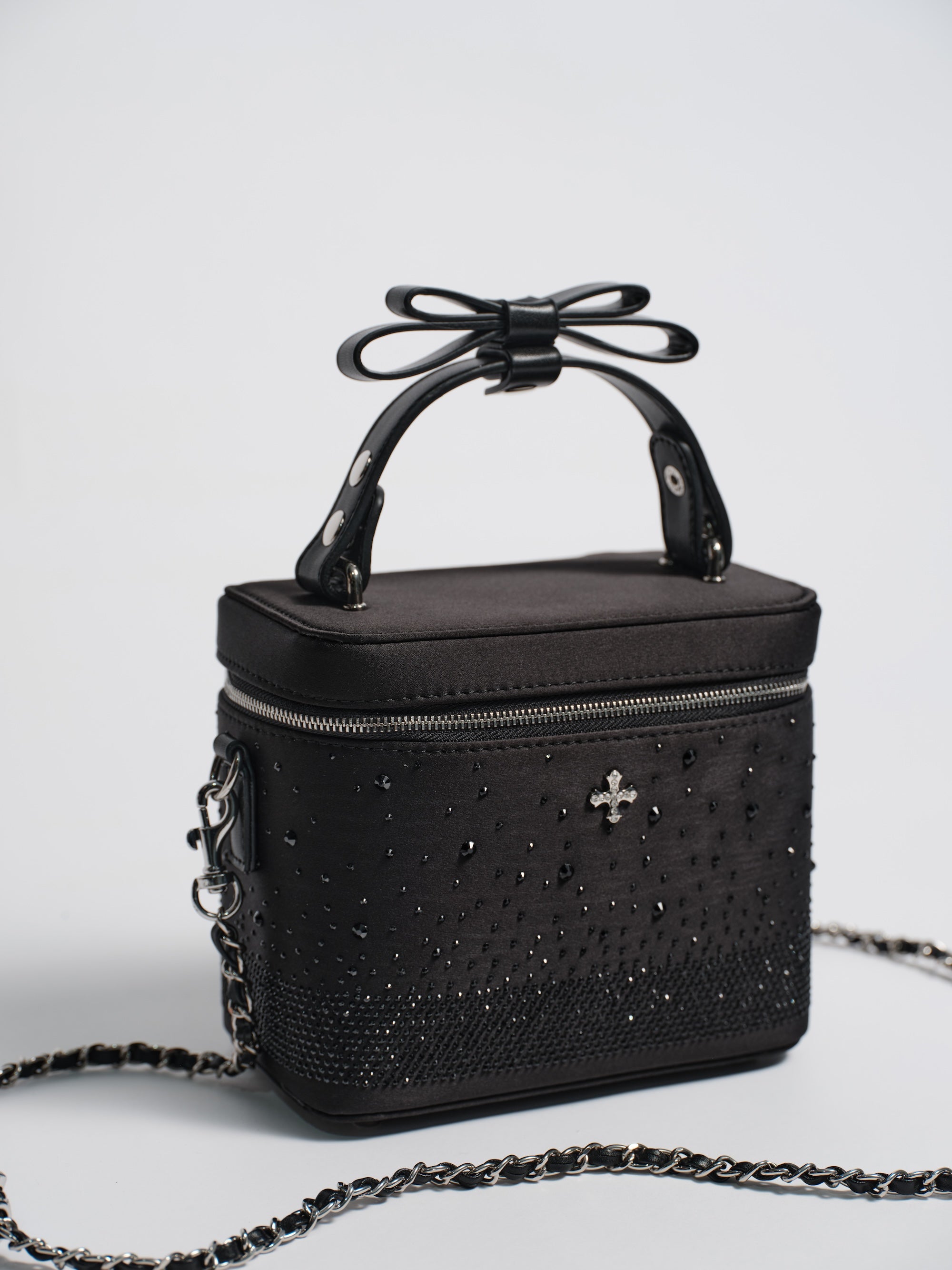 PRE)Jewel Ribbon Vanity Bag