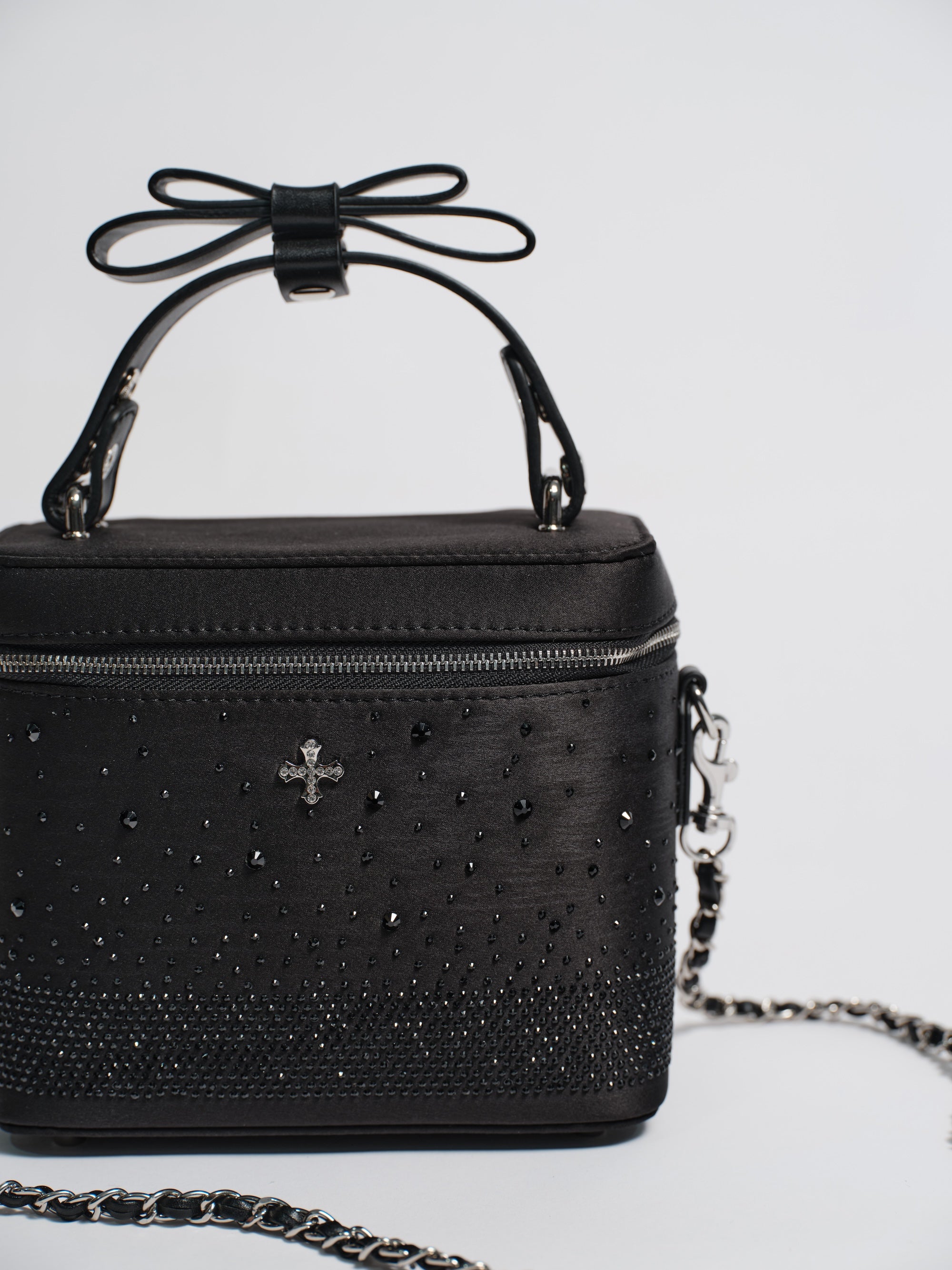 PRE)Jewel Ribbon Vanity Bag