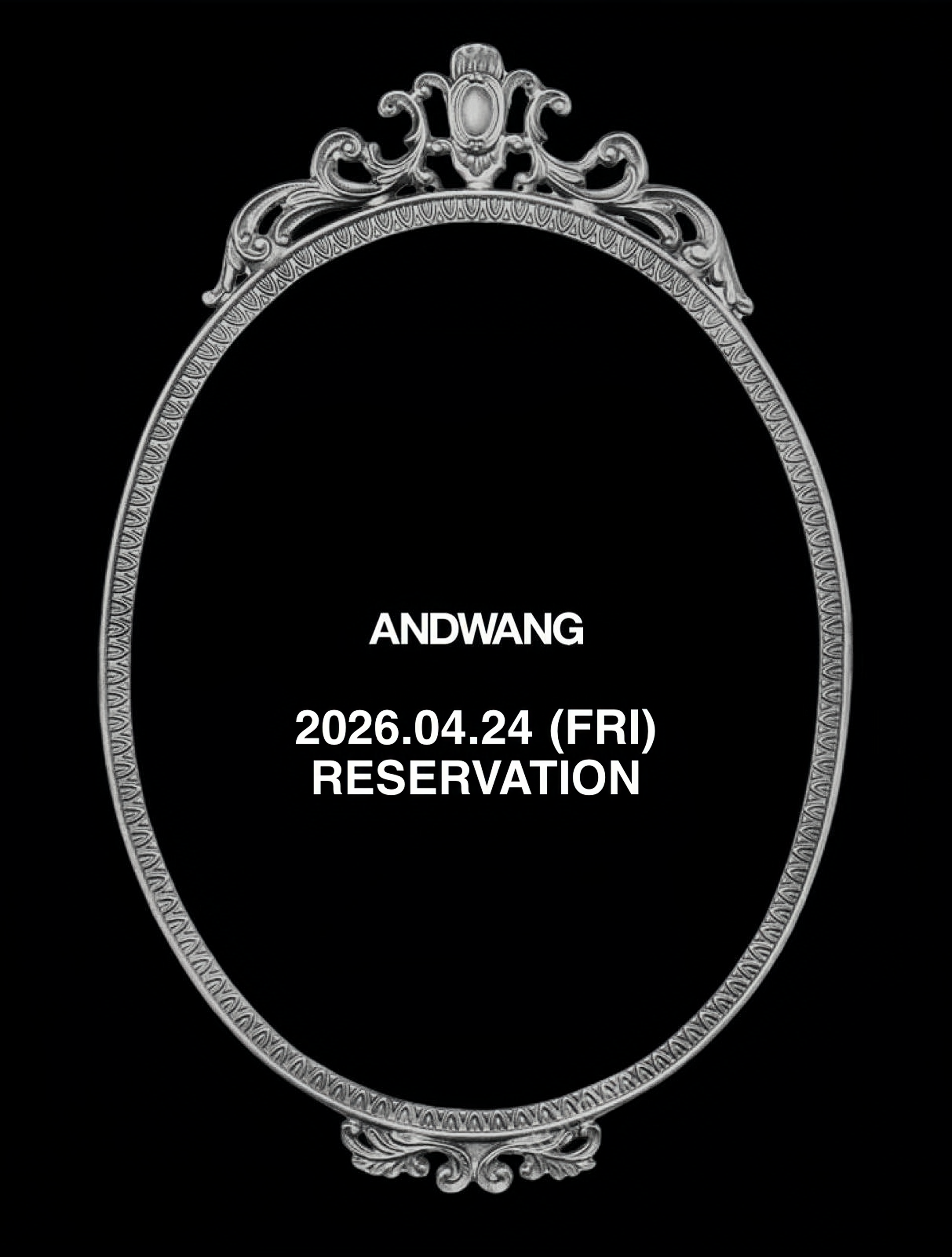 【ANDWANG POPUP STORE 4月24日・4月25日 ご入店予約チケット】